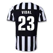 Segunda equipacion VIDAL del Juventus 2013 - 2014 baratas